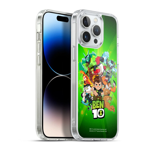 Ben 10: Animated Series Graphics Character Art Soft Gel Case for Apple iPhone 13 Pro Max & MagSafe