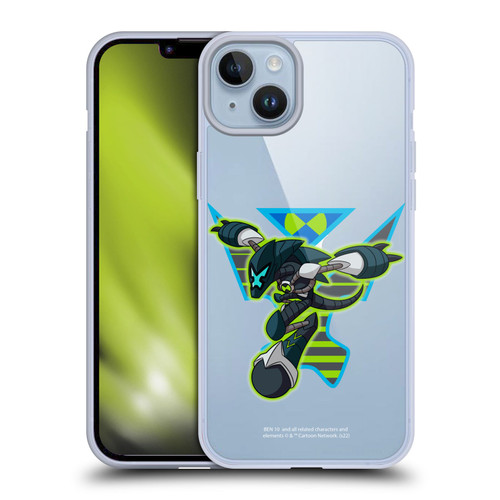 Ben 10: Animated Series Graphics Alien Soft Gel Case for Apple iPhone 14 Plus & MagSafe