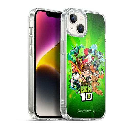 Ben 10: Animated Series Graphics Character Art Soft Gel Case for Apple iPhone 14 Plus & MagSafe