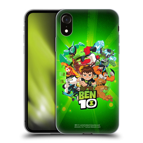 Ben 10: Animated Series Graphics Character Art Soft Gel Case for Apple iPhone XR