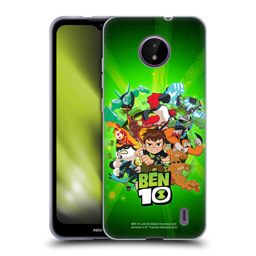 Ben 10: Animated Series Graphics Character Art Soft Gel Case for Nokia C10 / C20