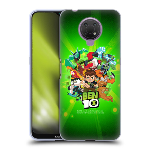 Ben 10: Animated Series Graphics Character Art Soft Gel Case for Nokia G10