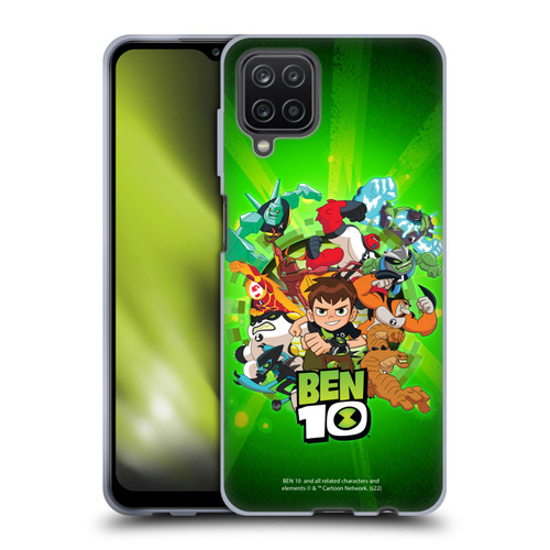 Ben 10: Animated Series Graphics Character Art Soft Gel Case for Samsung Galaxy A12 (2020)