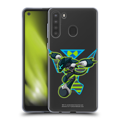 Ben 10: Animated Series Graphics Alien Soft Gel Case for Samsung Galaxy A21 (2020)