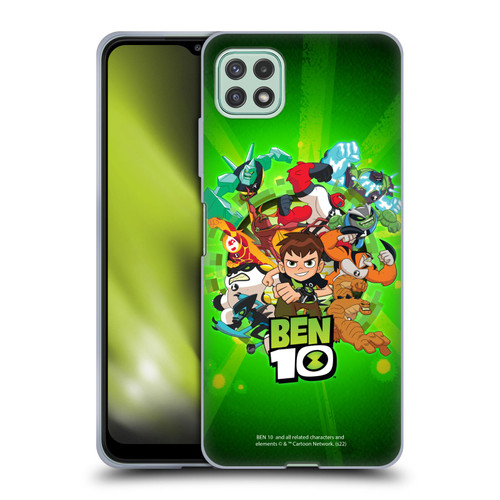 Ben 10: Animated Series Graphics Character Art Soft Gel Case for Samsung Galaxy A22 5G / F42 5G (2021)