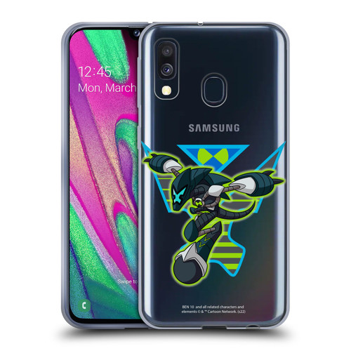 Ben 10: Animated Series Graphics Alien Soft Gel Case for Samsung Galaxy A40 (2019)
