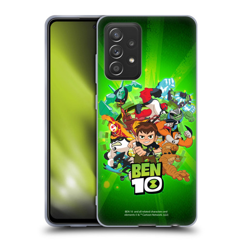 Ben 10: Animated Series Graphics Character Art Soft Gel Case for Samsung Galaxy A52 / A52s / 5G (2021)