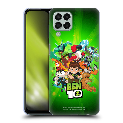 Ben 10: Animated Series Graphics Character Art Soft Gel Case for Samsung Galaxy M33 (2022)