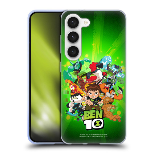 Ben 10: Animated Series Graphics Character Art Soft Gel Case for Samsung Galaxy S23 5G