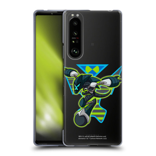 Ben 10: Animated Series Graphics Alien Soft Gel Case for Sony Xperia 1 III