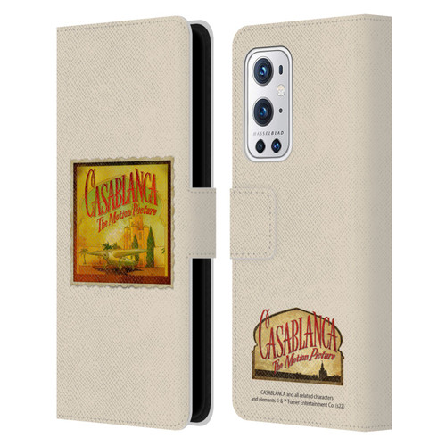 Casablanca Graphics Poster Leather Book Wallet Case Cover For OnePlus 9 Pro