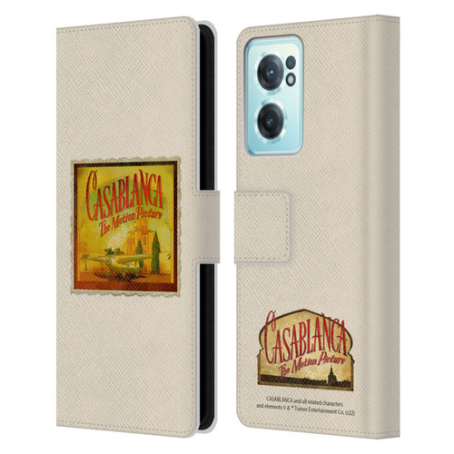 Casablanca Graphics Poster Leather Book Wallet Case Cover For OnePlus Nord CE 2 5G