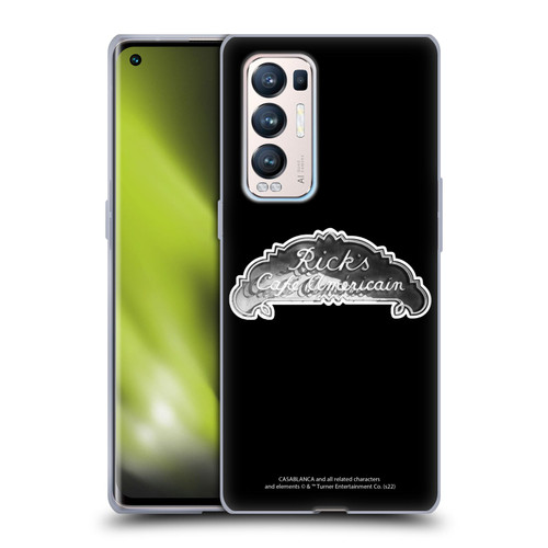 Casablanca Graphics Rick's Cafe Soft Gel Case for OPPO Find X3 Neo / Reno5 Pro+ 5G