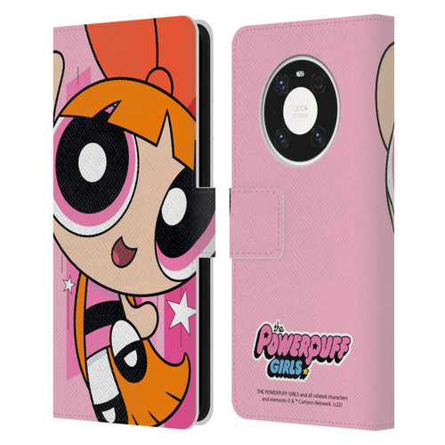 The Powerpuff Girls Graphics Blossom Leather Book Wallet Case Cover For Huawei Mate 40 Pro 5G