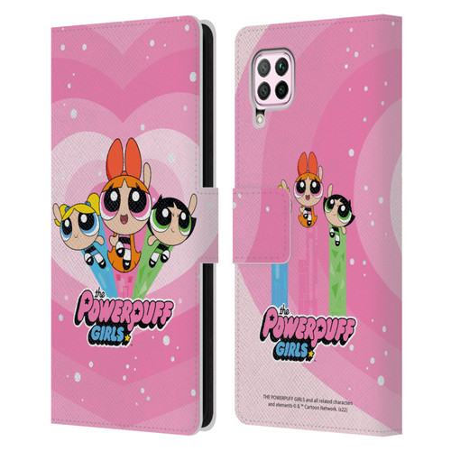 The Powerpuff Girls Graphics Group Leather Book Wallet Case Cover For Huawei Nova 6 SE / P40 Lite