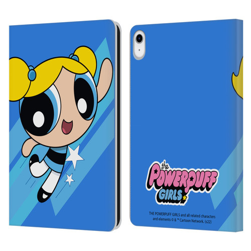 The Powerpuff Girls Graphics Bubbles Leather Book Wallet Case Cover For Apple iPad 10.9 (2022)