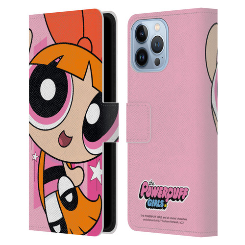 The Powerpuff Girls Graphics Blossom Leather Book Wallet Case Cover For Apple iPhone 13 Pro Max