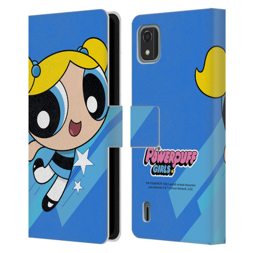 The Powerpuff Girls Graphics Bubbles Leather Book Wallet Case Cover For Nokia C2 2nd Edition