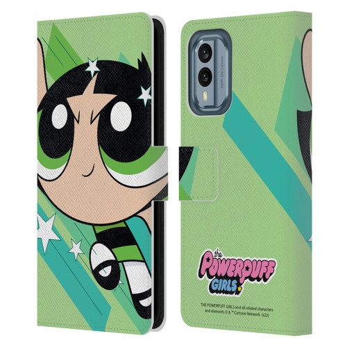The Powerpuff Girls Graphics Buttercup Leather Book Wallet Case Cover For Nokia X30