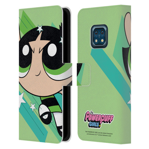 The Powerpuff Girls Graphics Buttercup Leather Book Wallet Case Cover For Nokia XR20