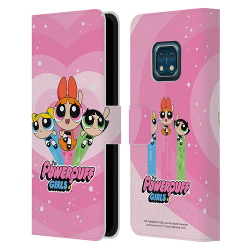 The Powerpuff Girls Graphics Group Leather Book Wallet Case Cover For Nokia XR20