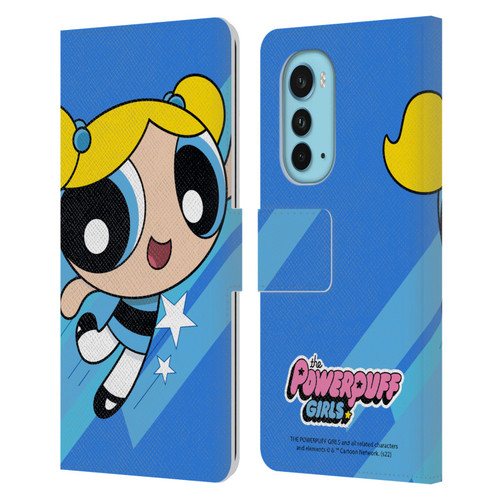 The Powerpuff Girls Graphics Bubbles Leather Book Wallet Case Cover For Motorola Edge (2022)