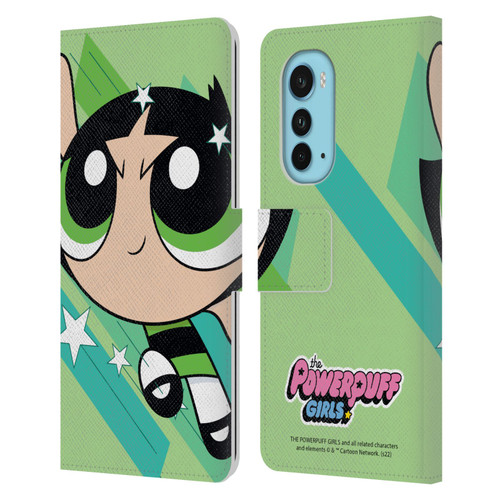 The Powerpuff Girls Graphics Buttercup Leather Book Wallet Case Cover For Motorola Edge (2022)