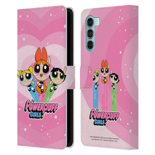 The Powerpuff Girls Graphics Group Leather Book Wallet Case Cover For Motorola Edge S30 / Moto G200 5G