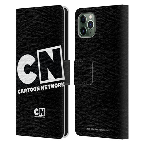 Cartoon Network Logo Oversized Leather Book Wallet Case Cover For Apple iPhone 11 Pro Max