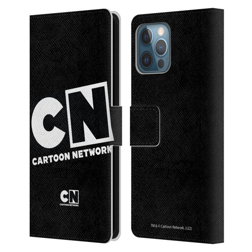 Cartoon Network Logo Oversized Leather Book Wallet Case Cover For Apple iPhone 12 Pro Max