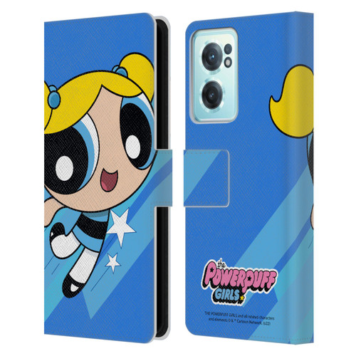 The Powerpuff Girls Graphics Bubbles Leather Book Wallet Case Cover For OnePlus Nord CE 2 5G