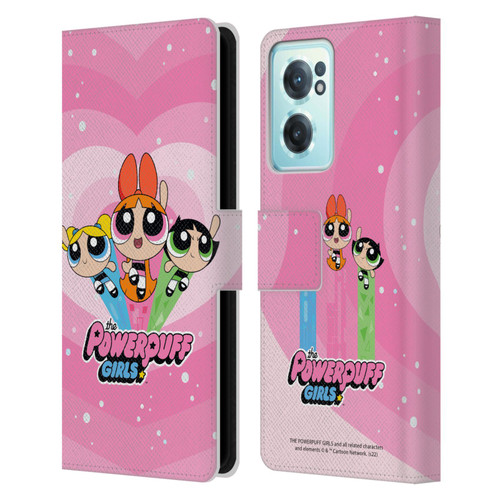 The Powerpuff Girls Graphics Group Leather Book Wallet Case Cover For OnePlus Nord CE 2 5G