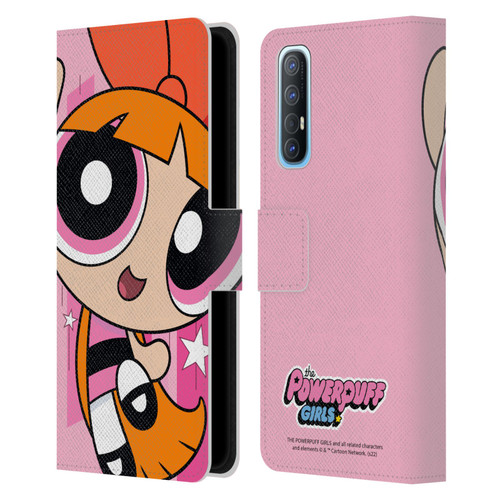 The Powerpuff Girls Graphics Blossom Leather Book Wallet Case Cover For OPPO Find X2 Neo 5G