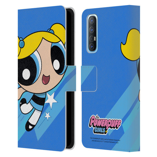 The Powerpuff Girls Graphics Bubbles Leather Book Wallet Case Cover For OPPO Find X2 Neo 5G