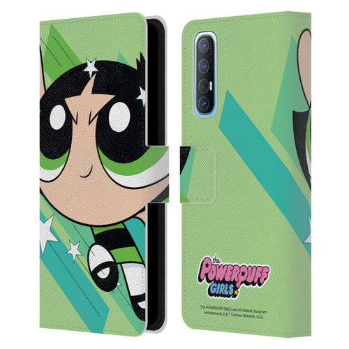 The Powerpuff Girls Graphics Buttercup Leather Book Wallet Case Cover For OPPO Find X2 Neo 5G