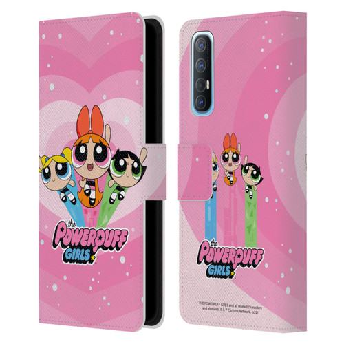 The Powerpuff Girls Graphics Group Leather Book Wallet Case Cover For OPPO Find X2 Neo 5G