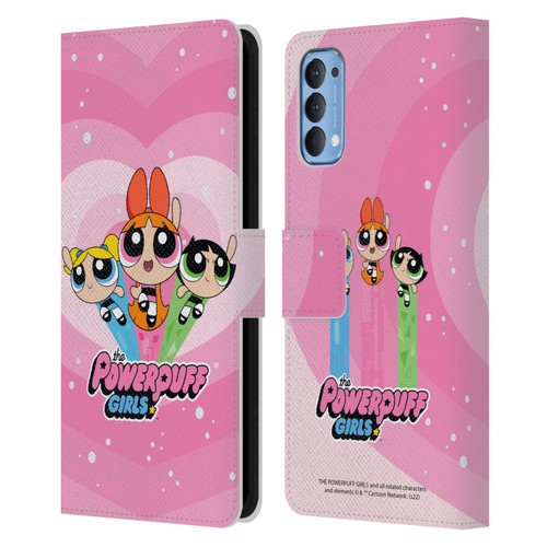 The Powerpuff Girls Graphics Group Leather Book Wallet Case Cover For OPPO Reno 4 5G