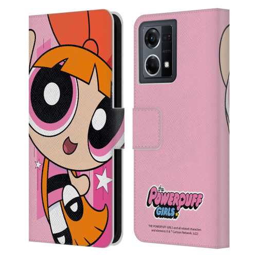 The Powerpuff Girls Graphics Blossom Leather Book Wallet Case Cover For OPPO Reno8 4G
