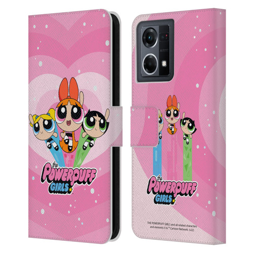 The Powerpuff Girls Graphics Group Leather Book Wallet Case Cover For OPPO Reno8 4G