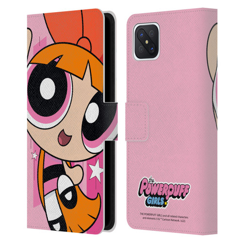 The Powerpuff Girls Graphics Blossom Leather Book Wallet Case Cover For OPPO Reno4 Z 5G