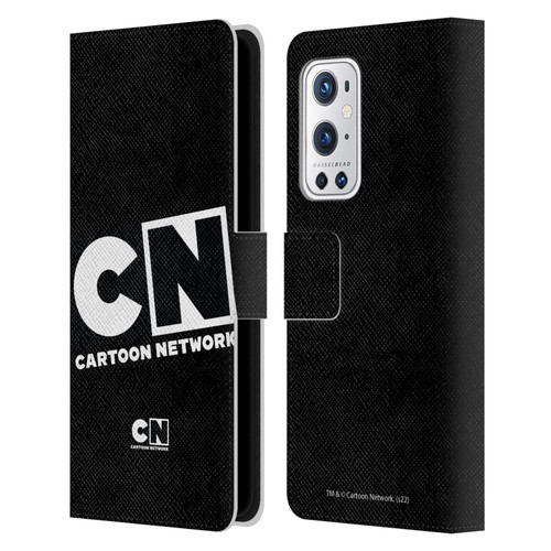 Cartoon Network Logo Oversized Leather Book Wallet Case Cover For OnePlus 9 Pro