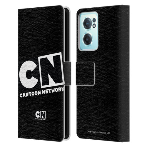 Cartoon Network Logo Oversized Leather Book Wallet Case Cover For OnePlus Nord CE 2 5G