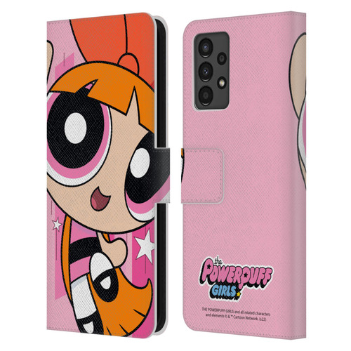 The Powerpuff Girls Graphics Blossom Leather Book Wallet Case Cover For Samsung Galaxy A13 (2022)
