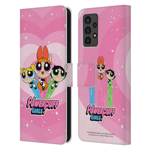 The Powerpuff Girls Graphics Group Leather Book Wallet Case Cover For Samsung Galaxy A13 (2022)