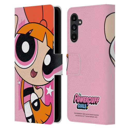 The Powerpuff Girls Graphics Blossom Leather Book Wallet Case Cover For Samsung Galaxy A13 5G (2021)
