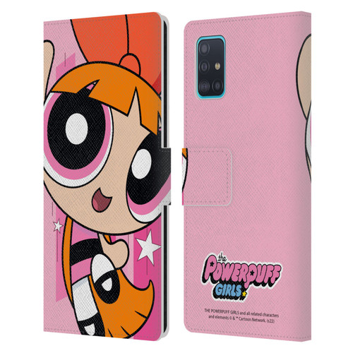 The Powerpuff Girls Graphics Blossom Leather Book Wallet Case Cover For Samsung Galaxy A51 (2019)
