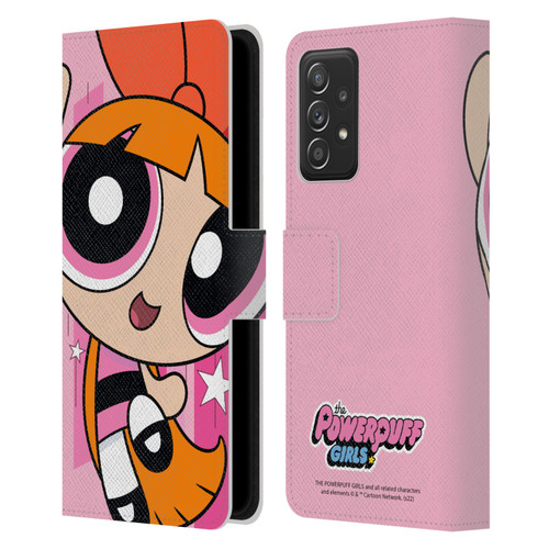 The Powerpuff Girls Graphics Blossom Leather Book Wallet Case Cover For Samsung Galaxy A52 / A52s / 5G (2021)