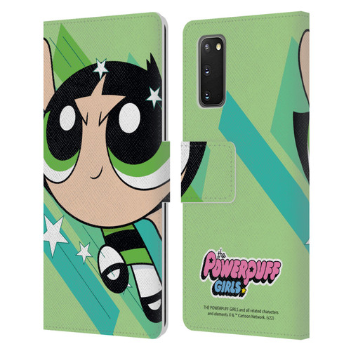 The Powerpuff Girls Graphics Buttercup Leather Book Wallet Case Cover For Samsung Galaxy S20 / S20 5G
