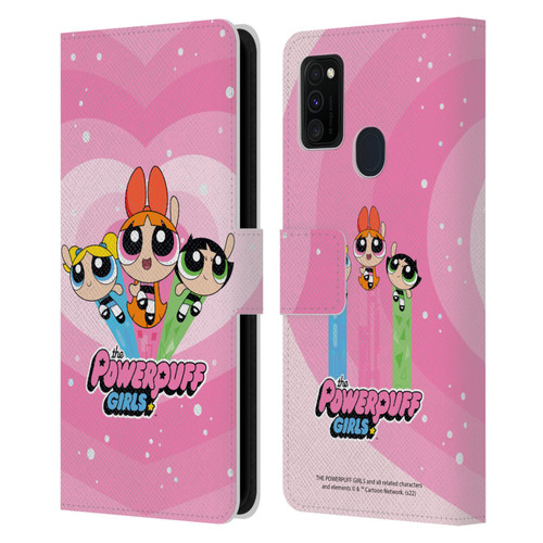 The Powerpuff Girls Graphics Group Leather Book Wallet Case Cover For Samsung Galaxy M30s (2019)/M21 (2020)