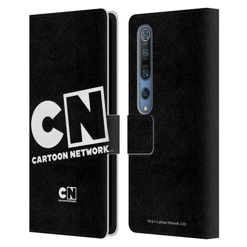 Cartoon Network Logo Oversized Leather Book Wallet Case Cover For Xiaomi Mi 10 5G / Mi 10 Pro 5G